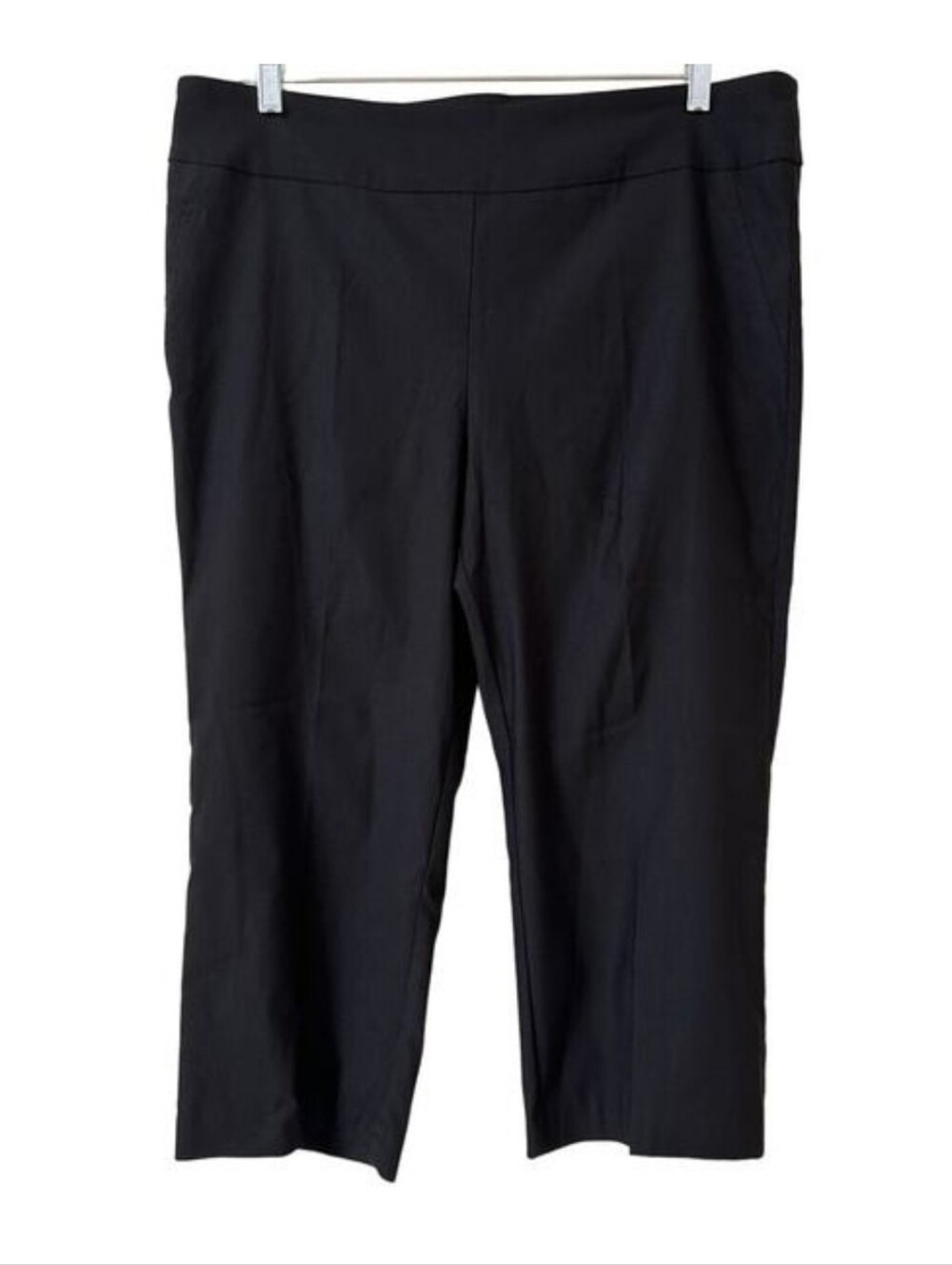 Counterparts Mid Rise Crop Luxe Stretch Pants SIZE 2X Black